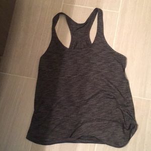 Salute the sun tank -heathered gray